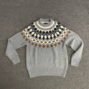 Zara Men’s Patterned Sweater